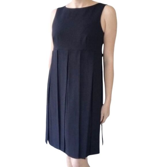 CAbi Crepe Flapper Dress Empire Waist #236 Size 8 - Picture 1 of 12